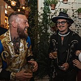 Conor McGregor a Johnny Depp