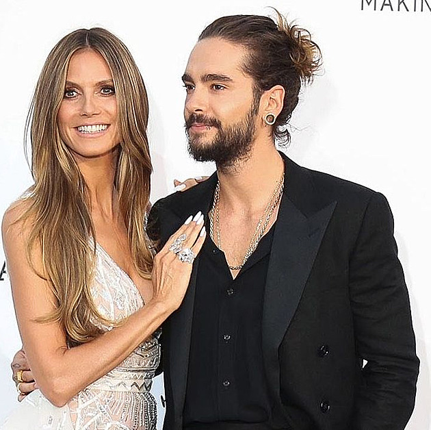 Heidi Klum a Tom Kaulitz  17 let rozdíl