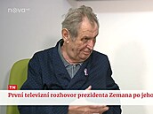 Prezident Milo Zeman v rozhovoru prohlásil, e brzy opustí nemocnici a vrátí...
