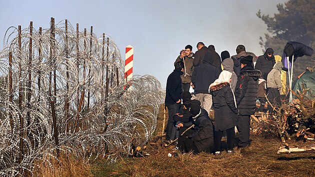 Migranti se pokusili proniknout z Bloruska do Polska. Bezpenostní síly...