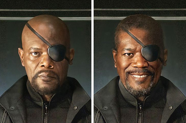 Samuel L. Jackson  Morgan Freeman