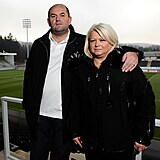Miroslav Pelta a jeho manželka Simona
