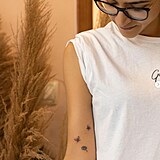 Eva Burešová si nedávno pořídila nové tetování.