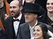 Jakub Vágner s manelkou Claudií si uili pohádkovou svatbu.