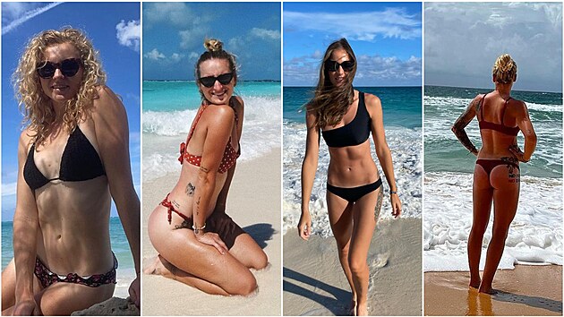 �eské tenistky to na dovolené rozjely!