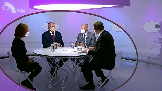 Martin Kuba byl hostem poadu Otázky Václava Moravce.