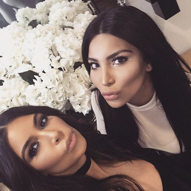 Kim Kardashian and Kamilla Osman