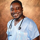 Roli by mohl ztvárnit také gynekolog, MUDr. Patrice Awonseba Baba-Musah.