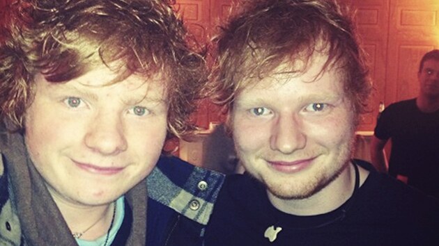 Ed Sheeran and Ty Jones