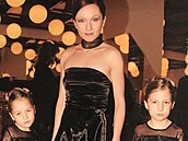 Bára Basiková má dv dcery: Annu a Marii. Slavík v roce 1998.