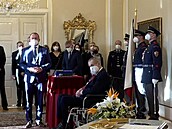 Prezident Milo Zeman jmenoval novou vládu eska.