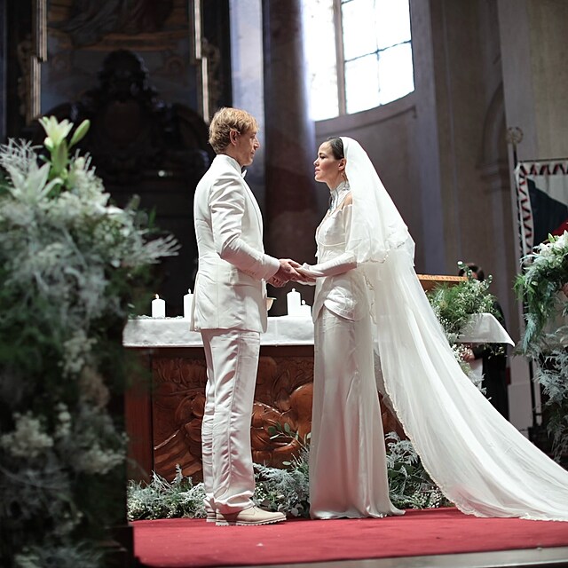 Svatba Lilie Khousnoutdinova a Karla Janečka.