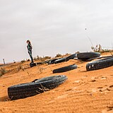 Zti s pneumatikami: Olga Lounov pojede Dakarskou rallye coby spolujezdkyn...