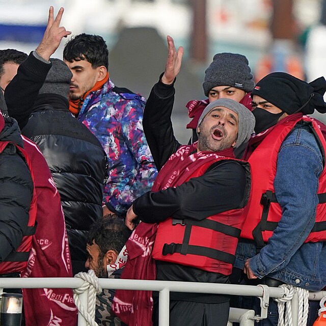 Migranti slav zdoln lamanskho prlivu.