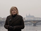 Exministryn financí Alena Schillerová natoila na behu Vltavy novoroní pání.