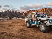 Zátiší s pneumatikami: Olga Lounová pojede Dakarskou rallye coby spolujezdkyně...