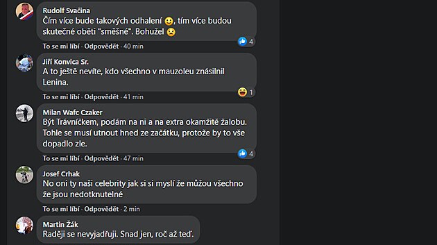 Pohádkovému princi Pavlu Trávníkovi, který elí obvinní ze sexuálního obtování, se dostalo neekaného zastání.