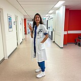 Nadia Nadim zrove s fotbalovou karirou vystudovala medicnu.
