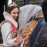 Veronika Khek Kubařová v pohádce Tajemství staré bambitky 2 v roli královny