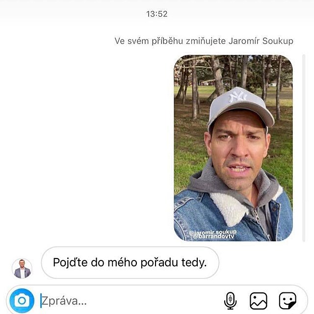 Soukup nakonec Vojnarovi odepsal.