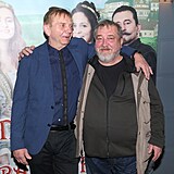 Miroslav Vladyka s hereckm kolegou Otmarem Brancuzkm.