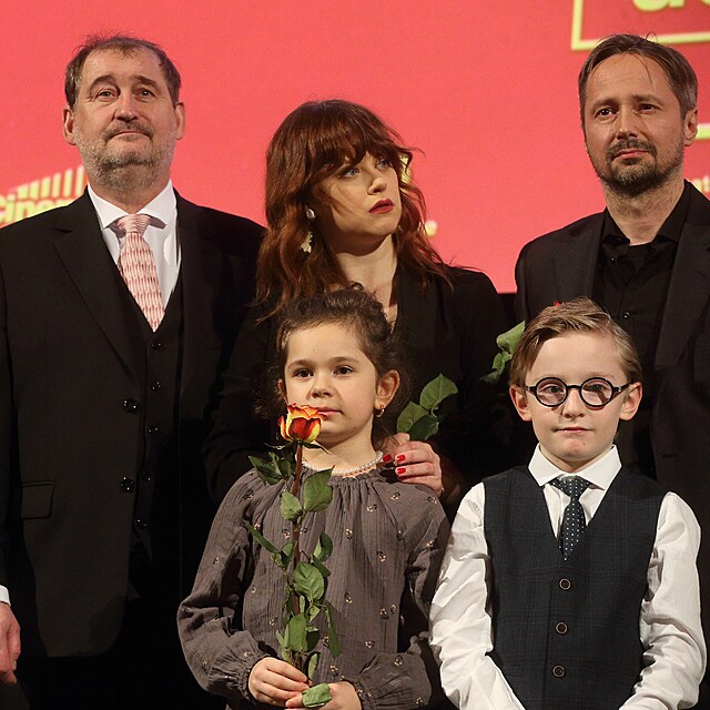 Hereck delegace na premie Mimodn udlosti v kin Lucerna