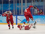 etí hokejisté do olympijského turnaje vstoupili blamáí proti Dánsku.