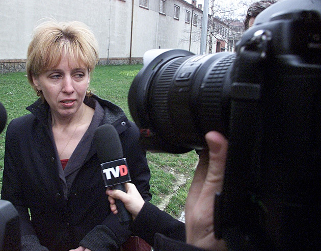 Marie erná se po Kajínkov zatení stala stedem zájmu médií.