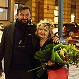 Eva Hrušková s Tomášem Magnuskem.