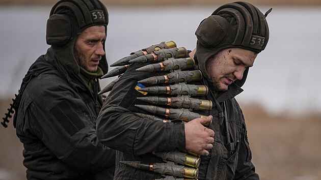Ukrajintí vojáci se pipravují na invazi.