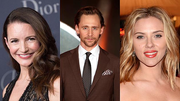 Kristin Davis, Tom Hiddleston a Scarlett Johansson