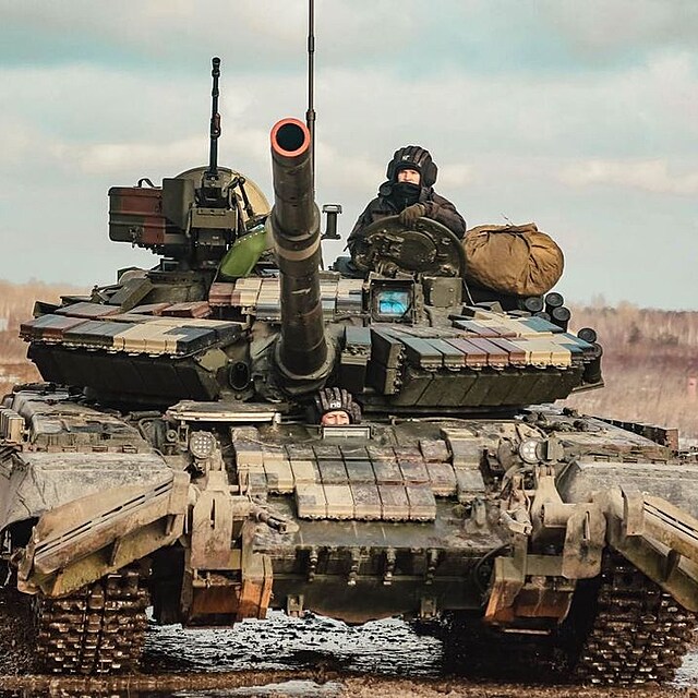 Tank ukrajinsk armdy