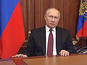 Ruský prezident Vladimir Putin hrozí, e vmování se do jeho záleitostí me...