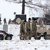 Ukrajinsk armda v Charkov.