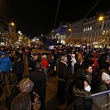 esk televize na Vclavku uspodala koncert pro Ukrajinu.