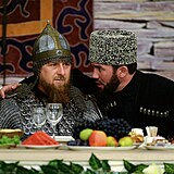 Ramzan Kadyrov se považuje za velkého válečníka.
