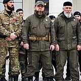 Ramzan Kadyrov v botách značky Prada