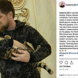 Ramzan Kadyrov je velkým milovníkem zvířat.
