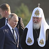 Vladimir Putin a patriarcha Kirill