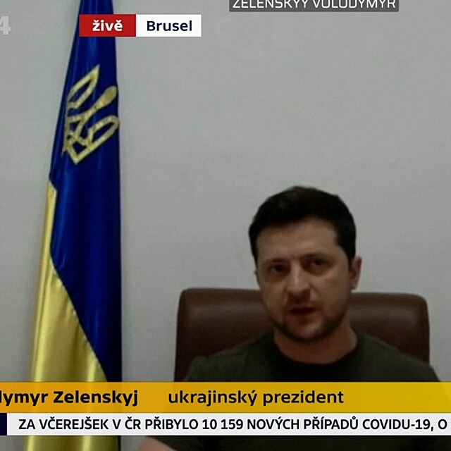 Ukrajinsk prezident Volodymyr Zelenskyj.