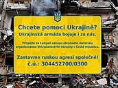 Sbírka na pomoc ukrajinské armád