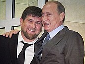 Ramzan Kadyrov s Vladimirem Putinem