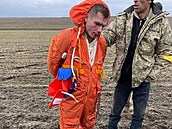 Zajatý ruský pilot