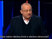 Prokremelský moderátor Vladimir Solovjev ml 13. února 2022 zajímavé hosty....