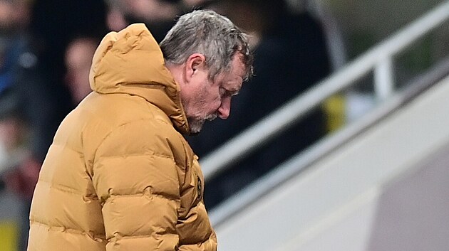 Zklamaný trenér Sparty Pavel Vrba