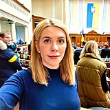 Kira Rudiková je sympatickou poslankyní ukrajinského parlamentu.