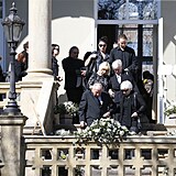 Pohřeb Pavla Bobošíka: Zdrcený tatínek vyprovází rakev se svým synem.
