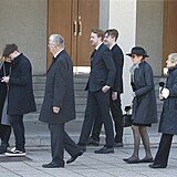 Pohřeb Evy Zaoralové v pražských Strašnicích