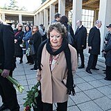 Pohřeb Evy Zaoralové v pražských Strašnicích: Nechyběla ani herečka Jiřina...