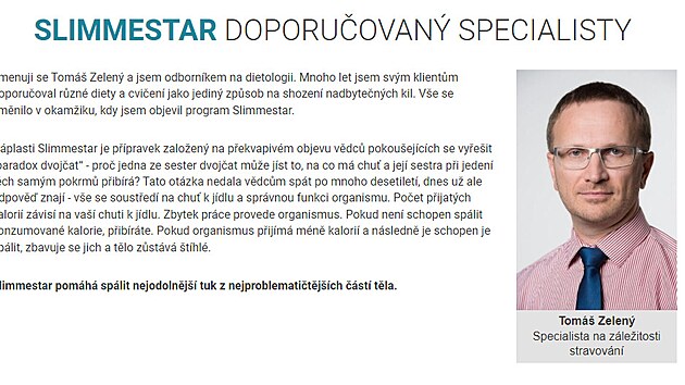 Tomá Zelený? Web mní jeho jméno, jak se jim líbí. Fotka je samozejm kradená